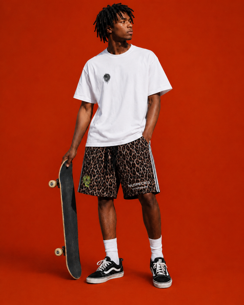 NUSPECIES // BUSSIN’ LEOPARD SHORT