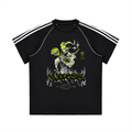 streetwear,GraphicTee,jerseytee,raglantee,oversizetee,blacktee,statementee,darkstreetwear,gothstreetwear,metalinspired,punkstreetwear,nuspecies,dualform,unisex,gothic